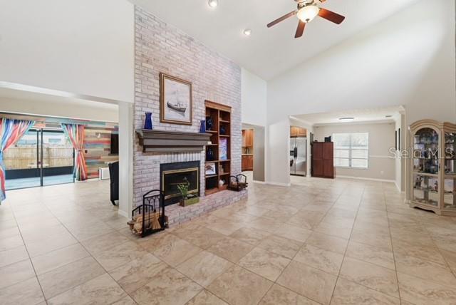 Family room, Dining area and Living room