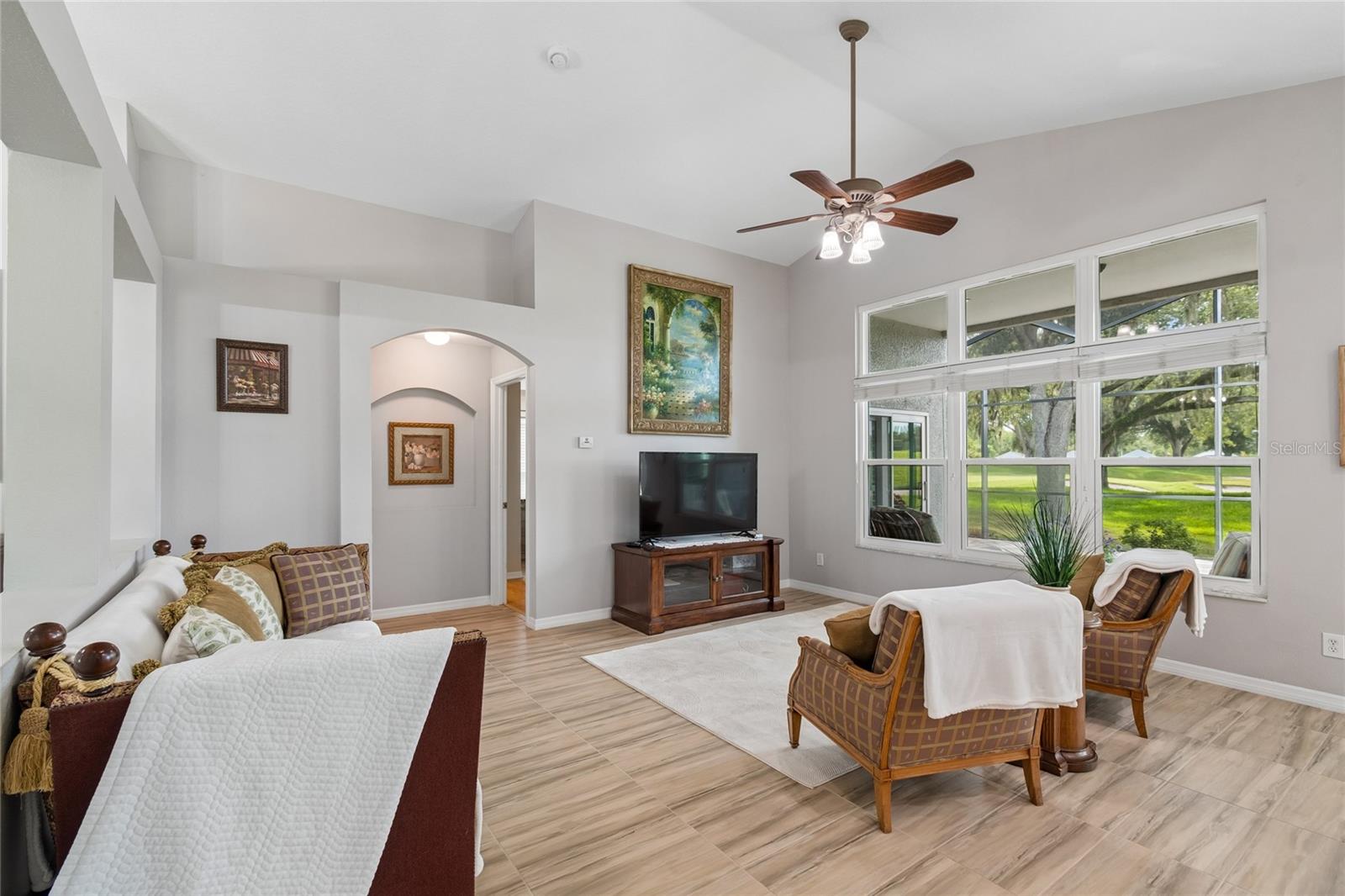 Family Room with View