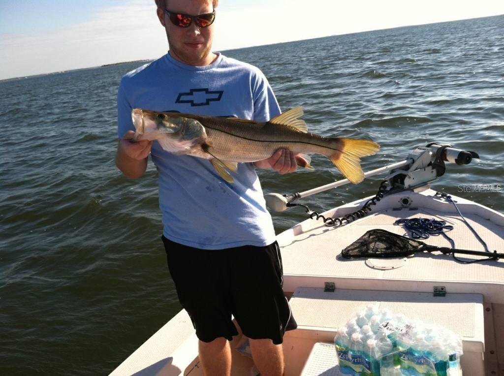 We love to fish!