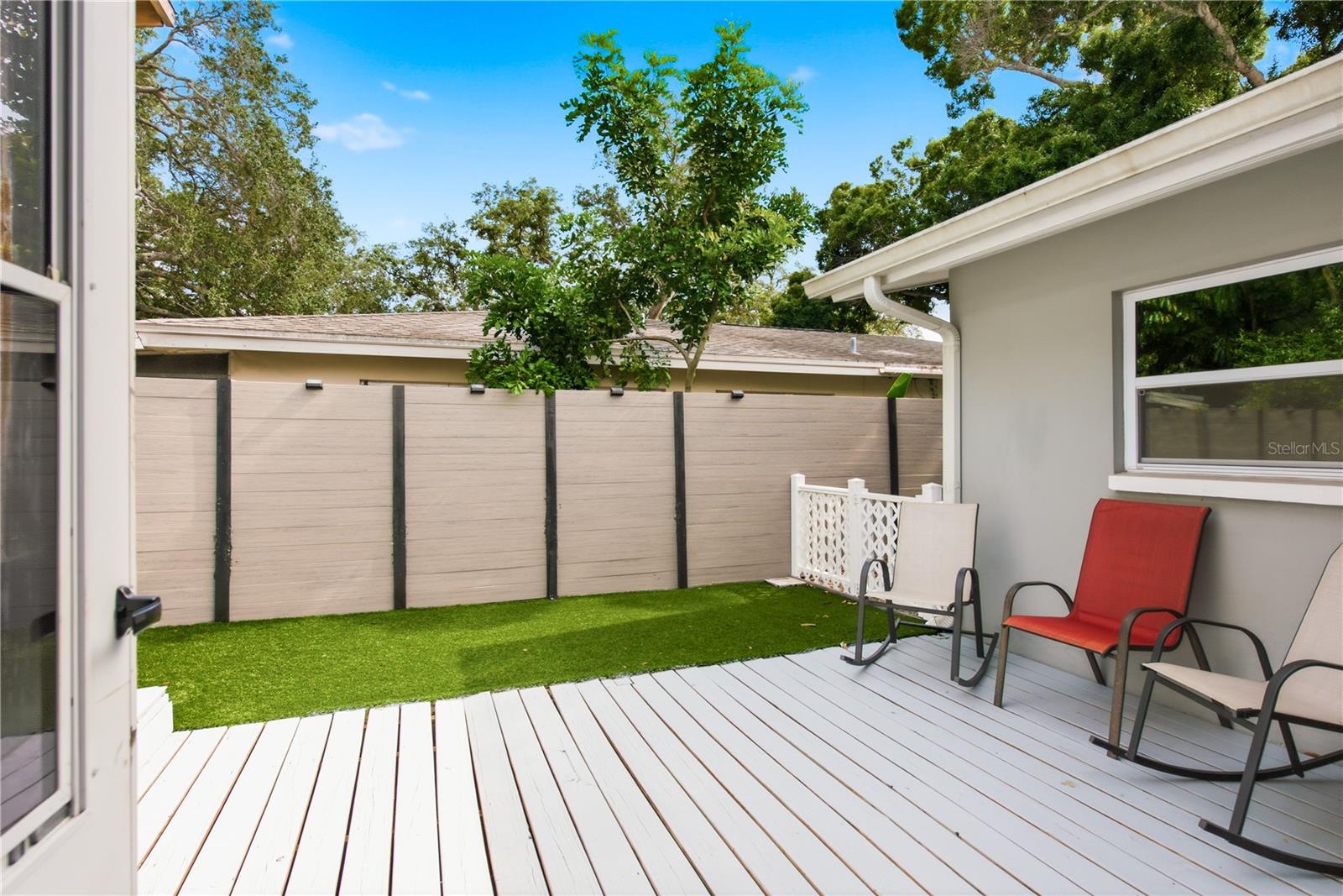 Back patio