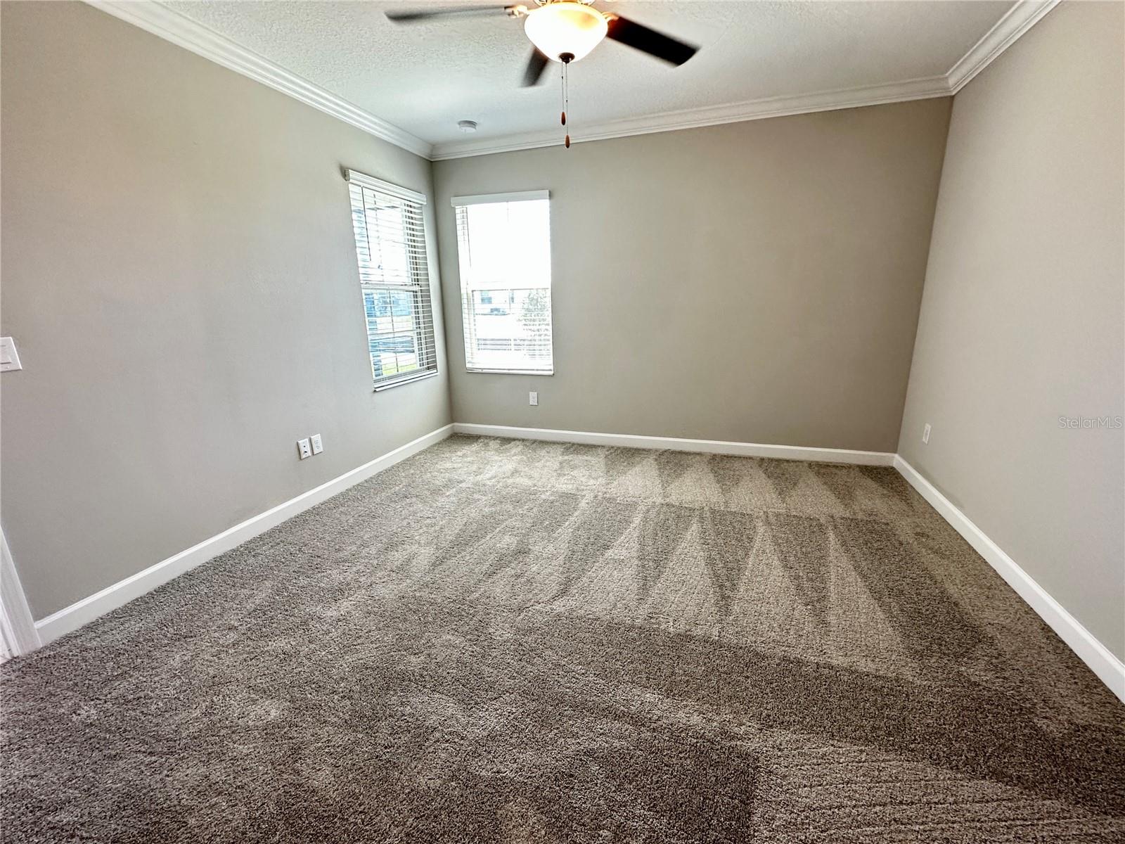 downstairs primary bedroom