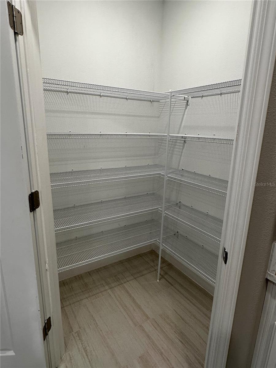 large walk-in pantry