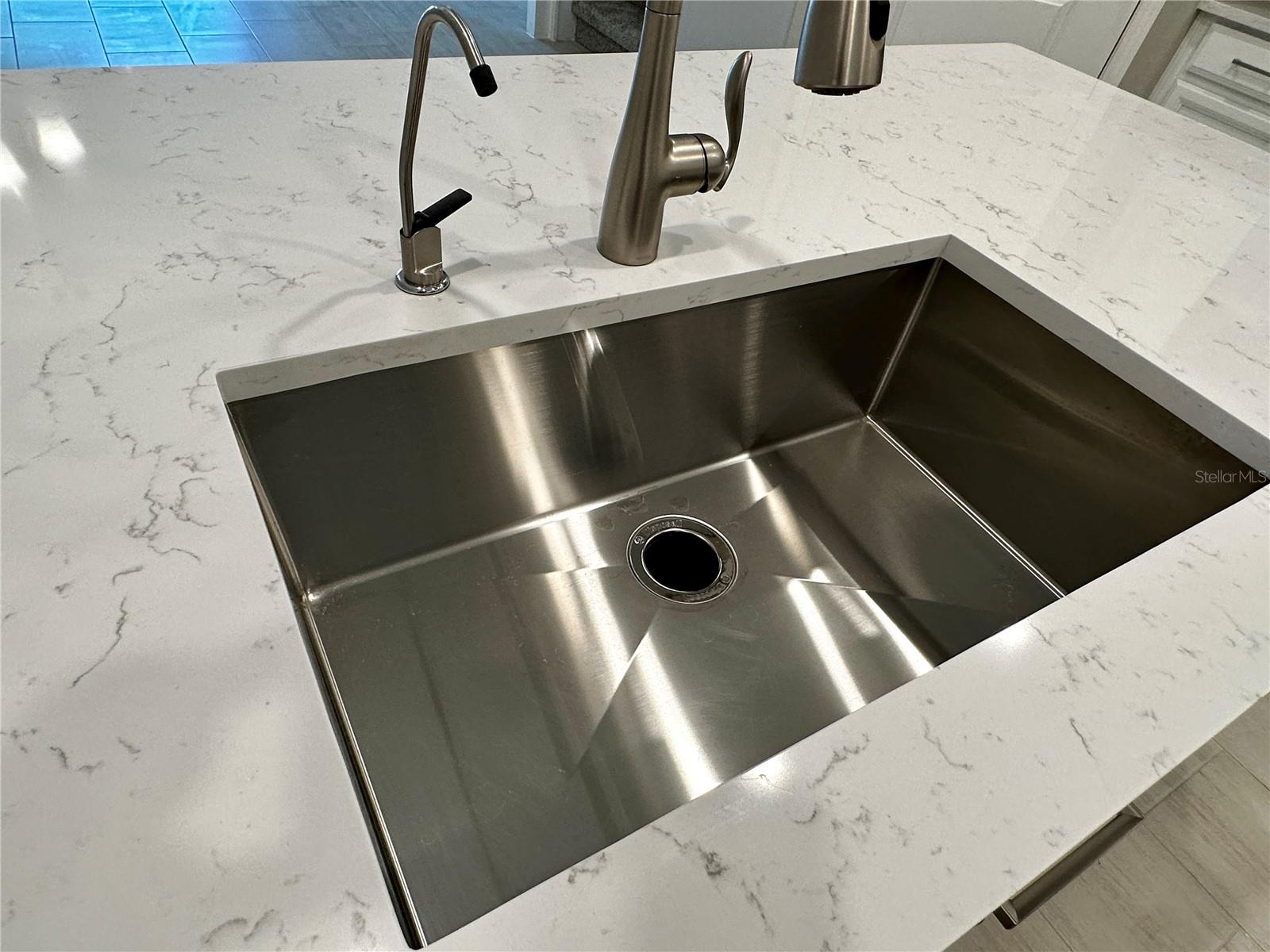 large kitchen sink