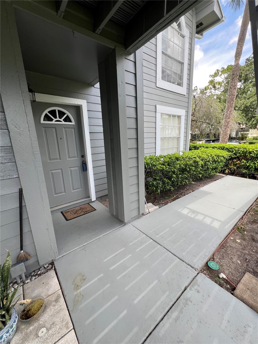 Clear open walkways.