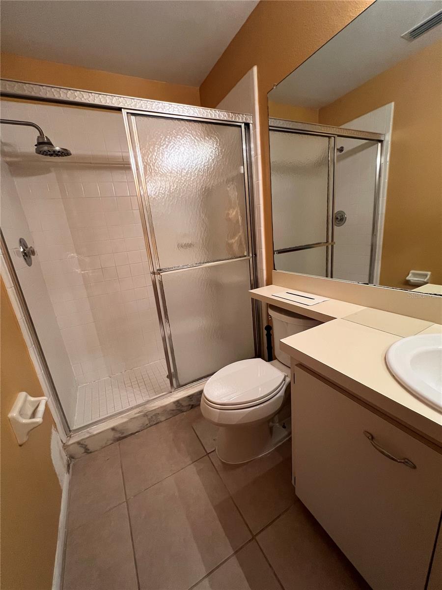 View of primary bathroom.