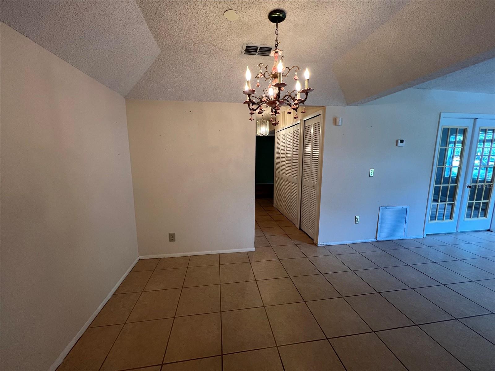 View towards hallway.