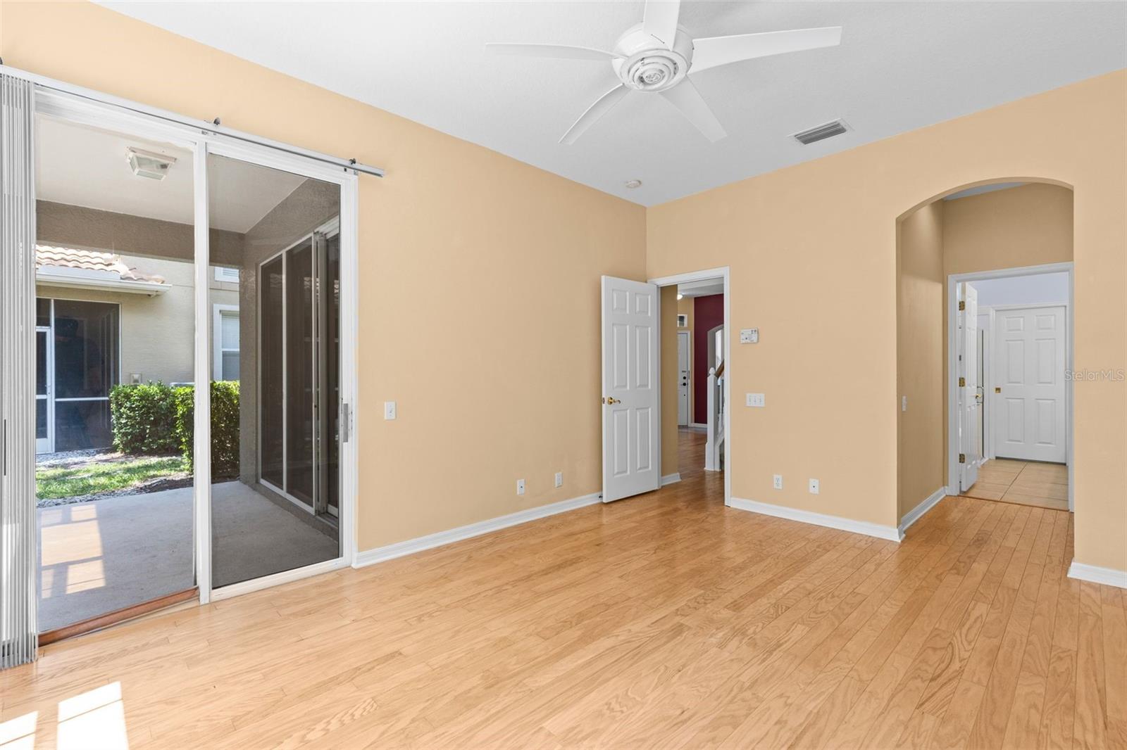 Owner access to patio