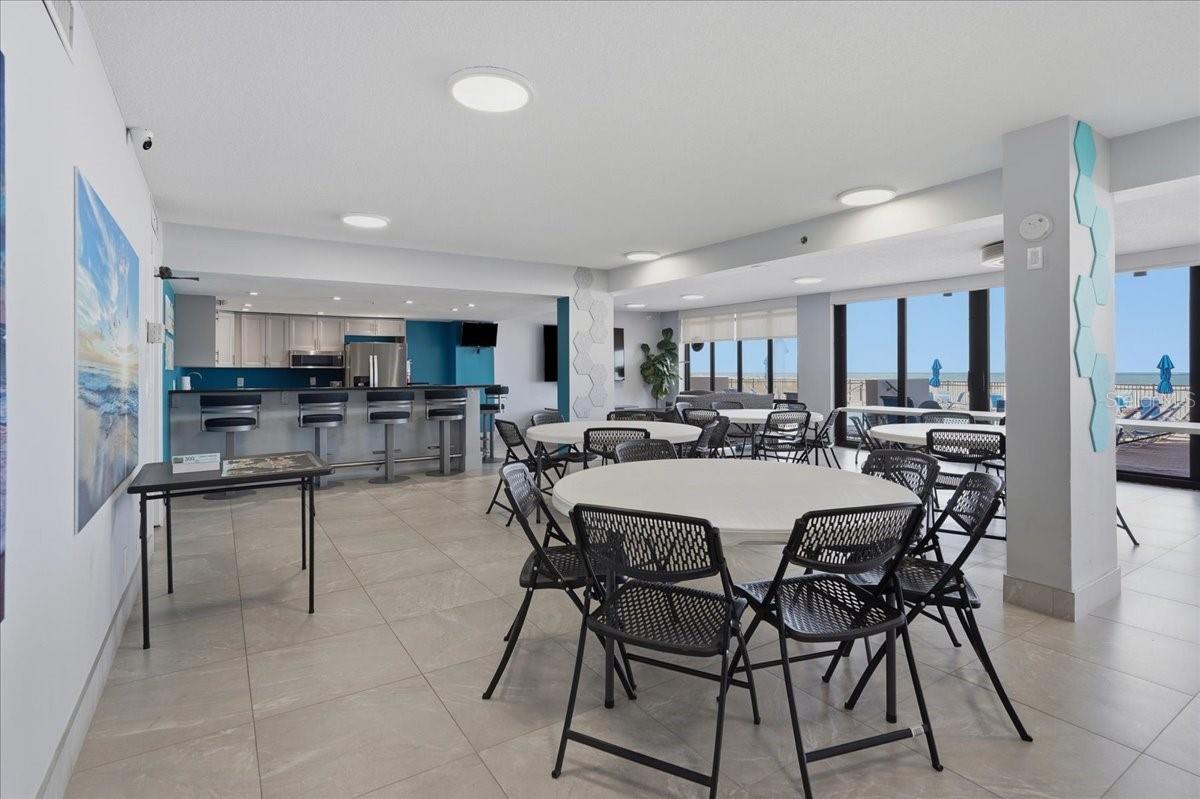 Clubhouse overlooking the pool