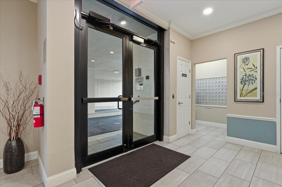 Entrance to the Lobby