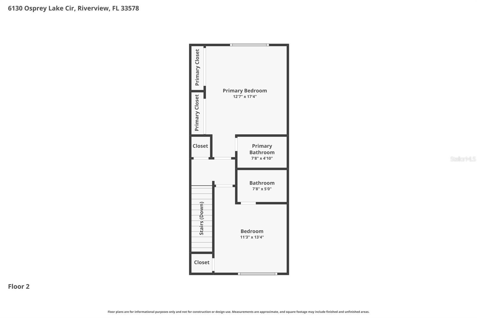 Second Floor Floor Plan