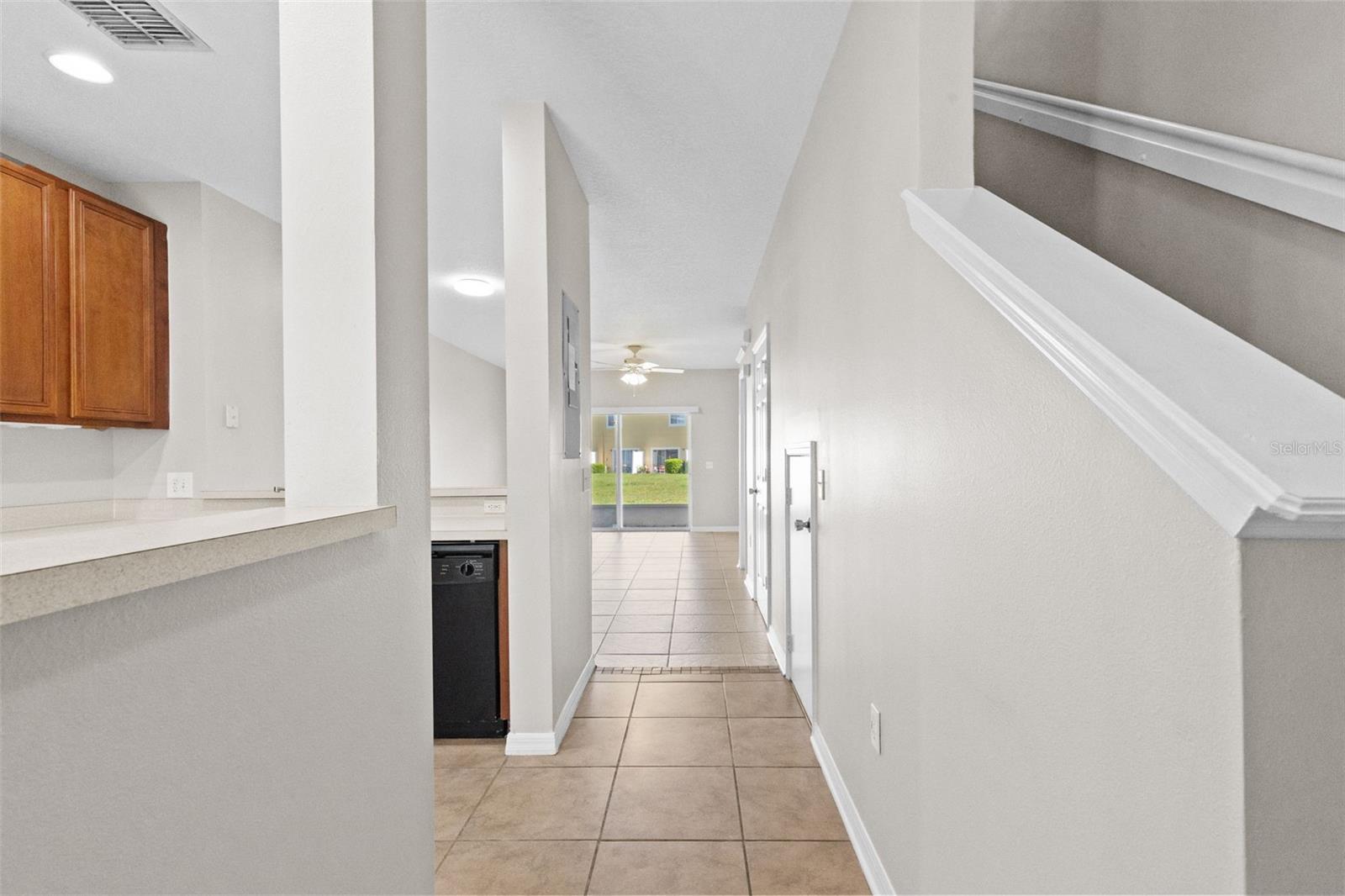 Staircase To Upper Floor