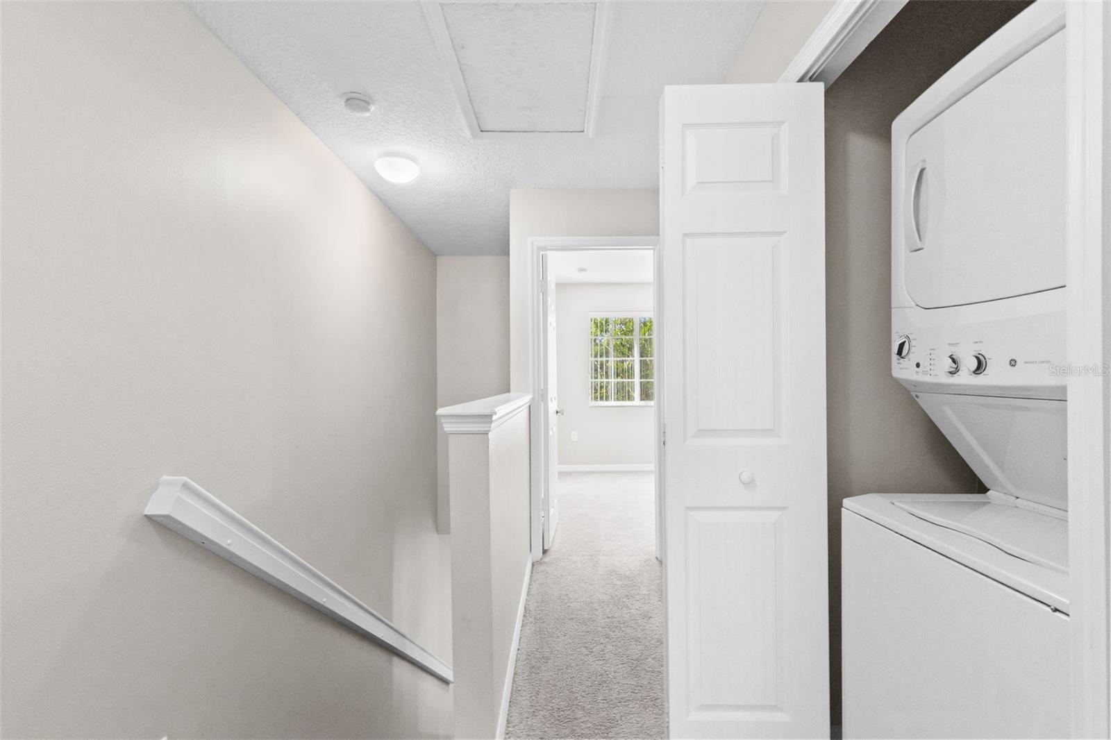 Upper Floor Laundry Closet