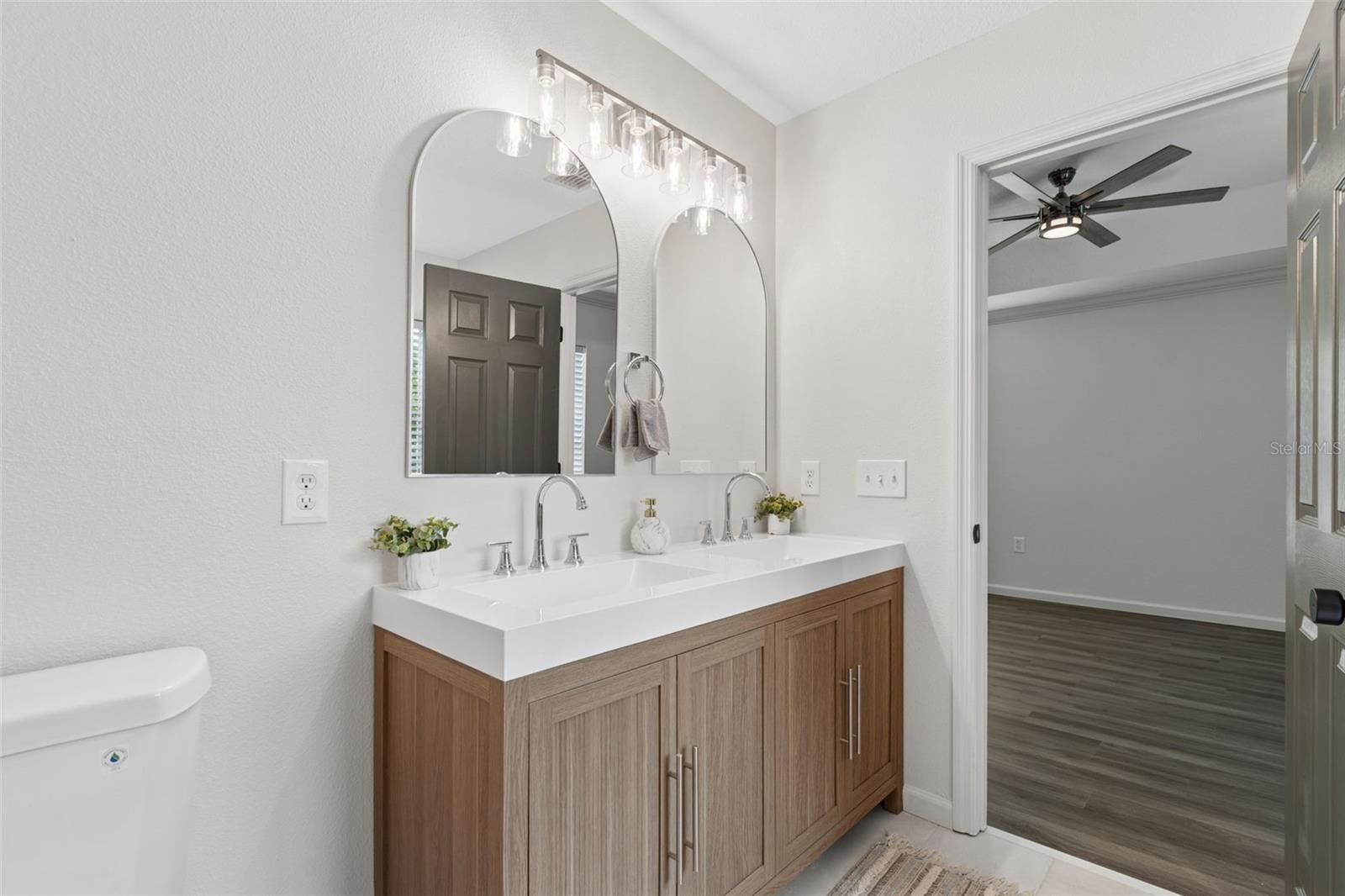 Master bathroom