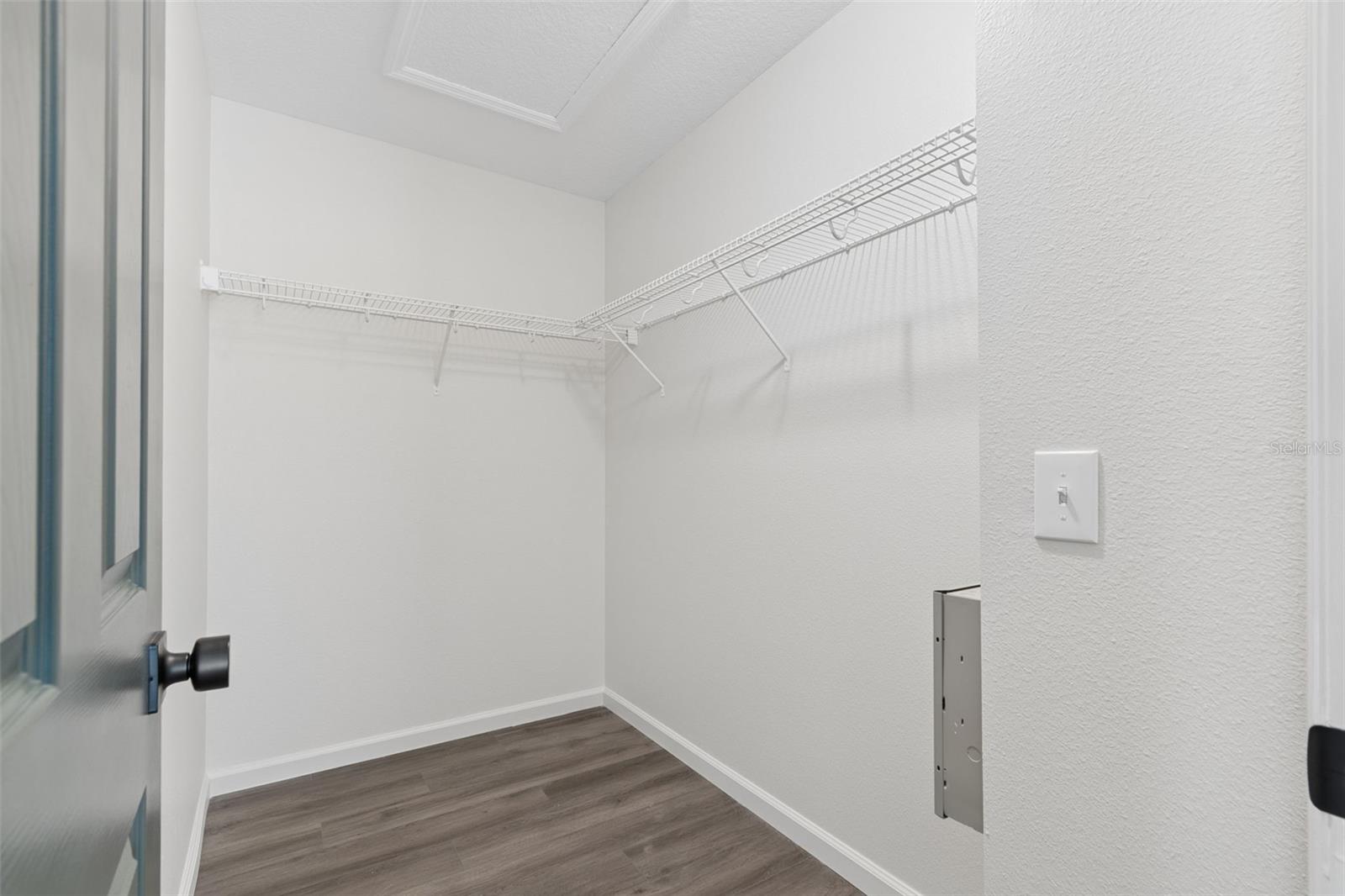 Master bedroom closet