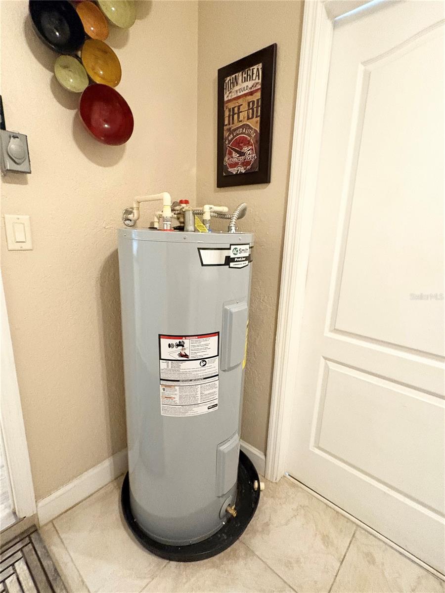 New hot water heater