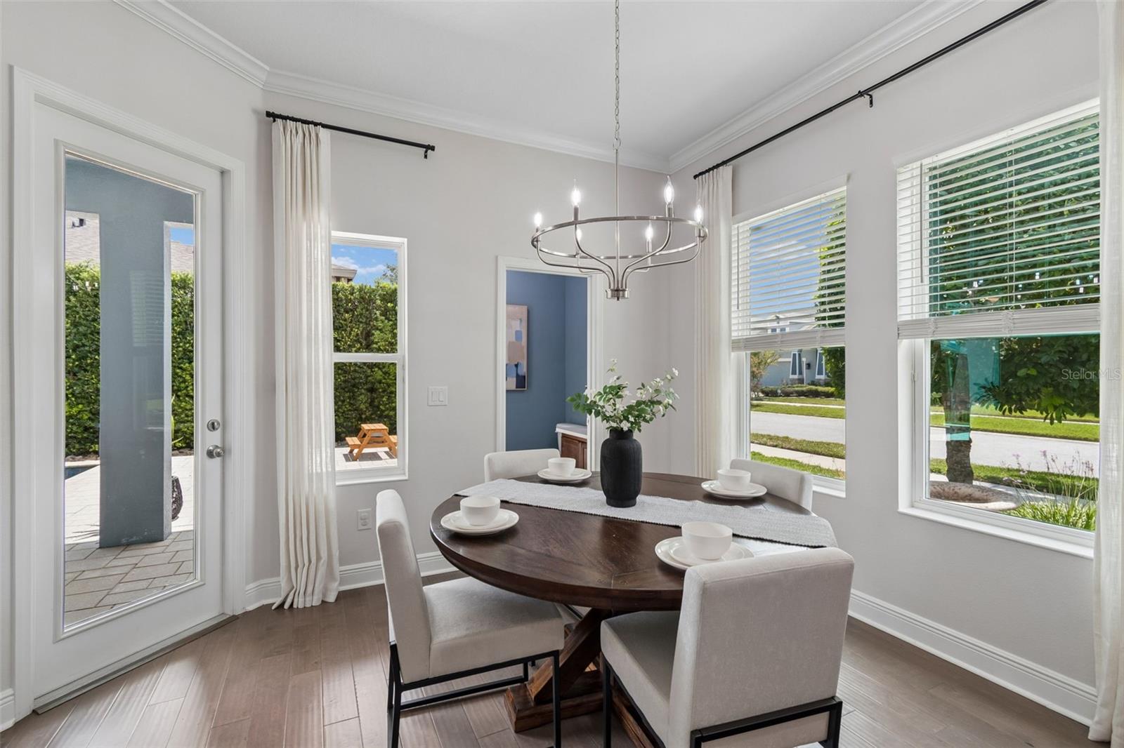 Eat in Kitchen with pool half bath