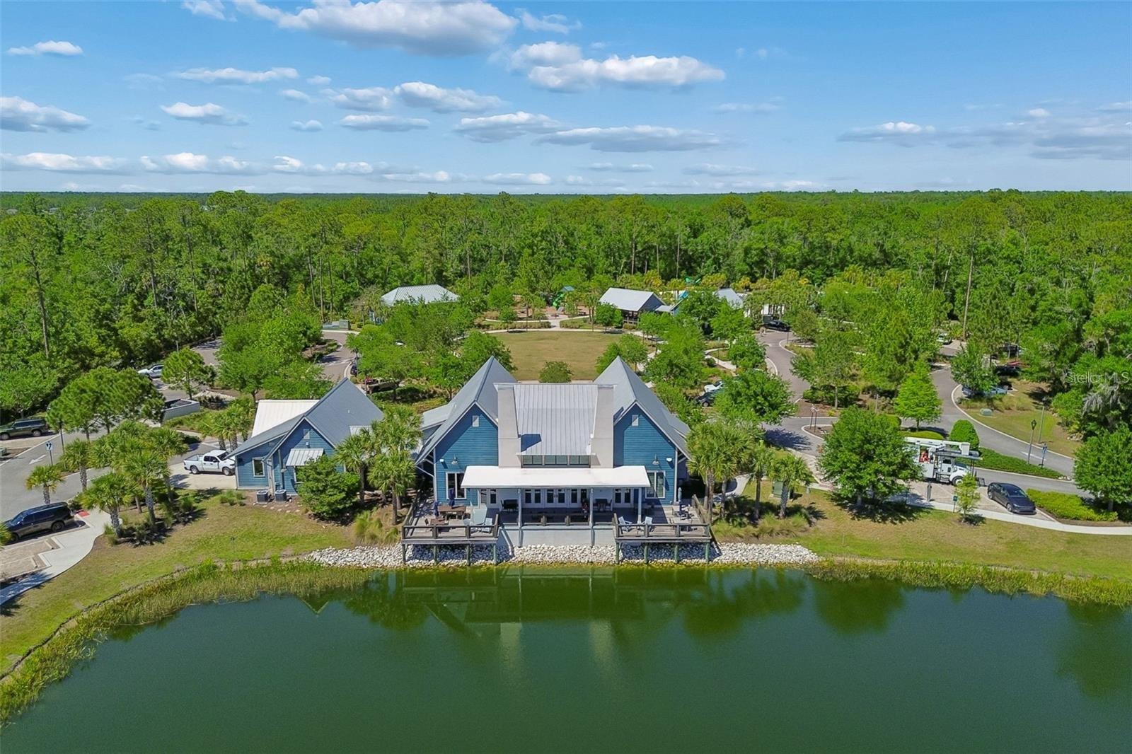 Clubhouse walking distance from house