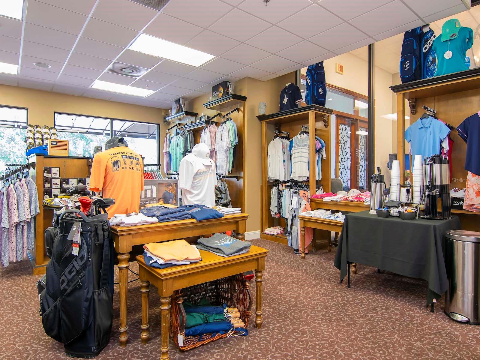Golf Pro shop
