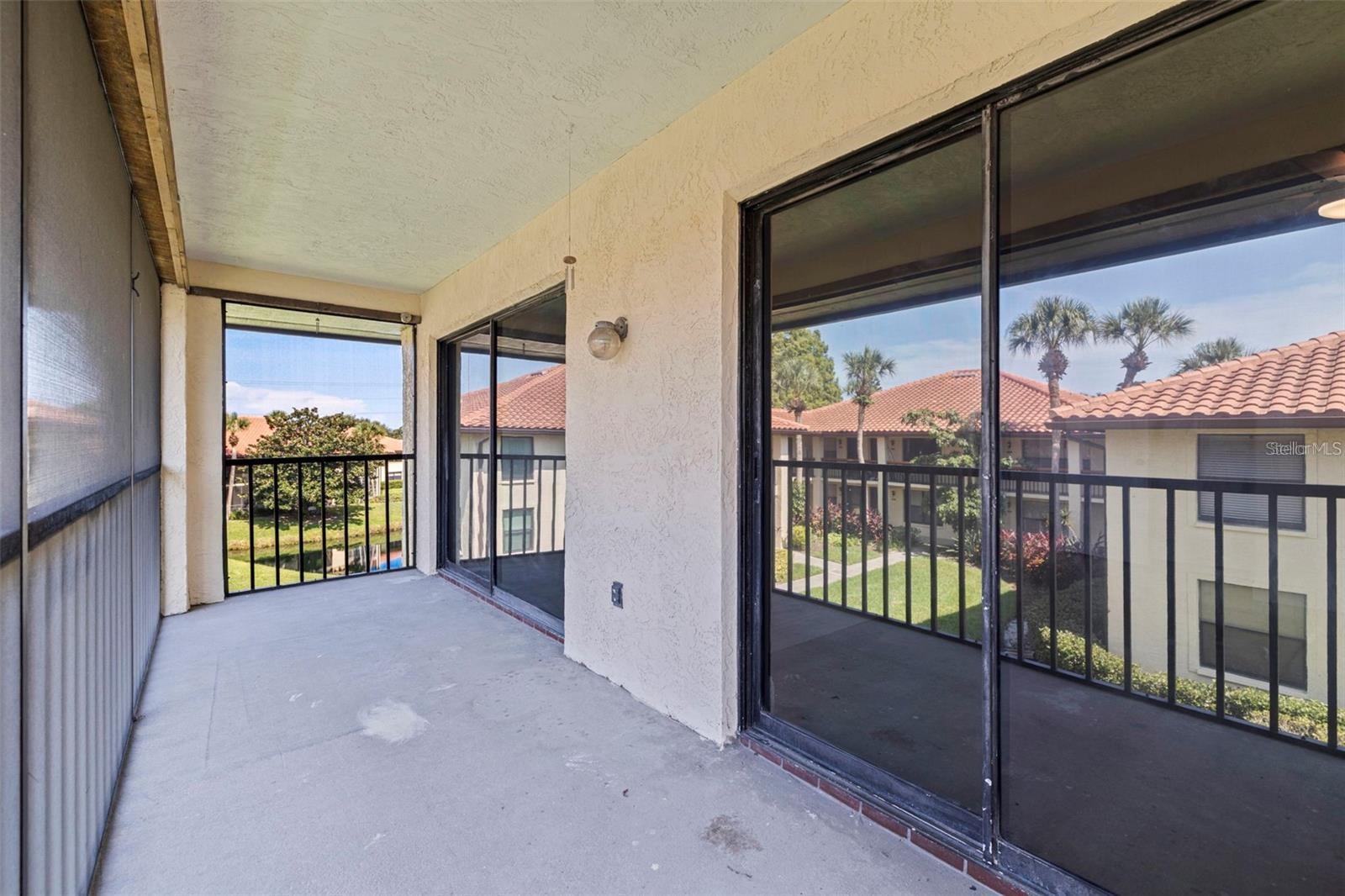 Screened-in porch