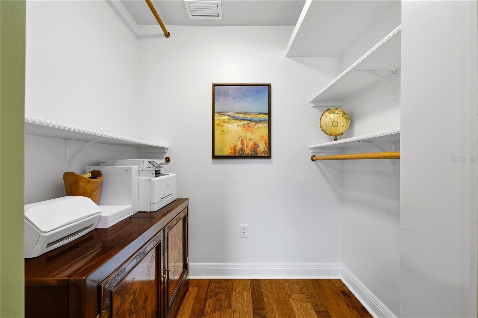 2nd bedroom walk in closet