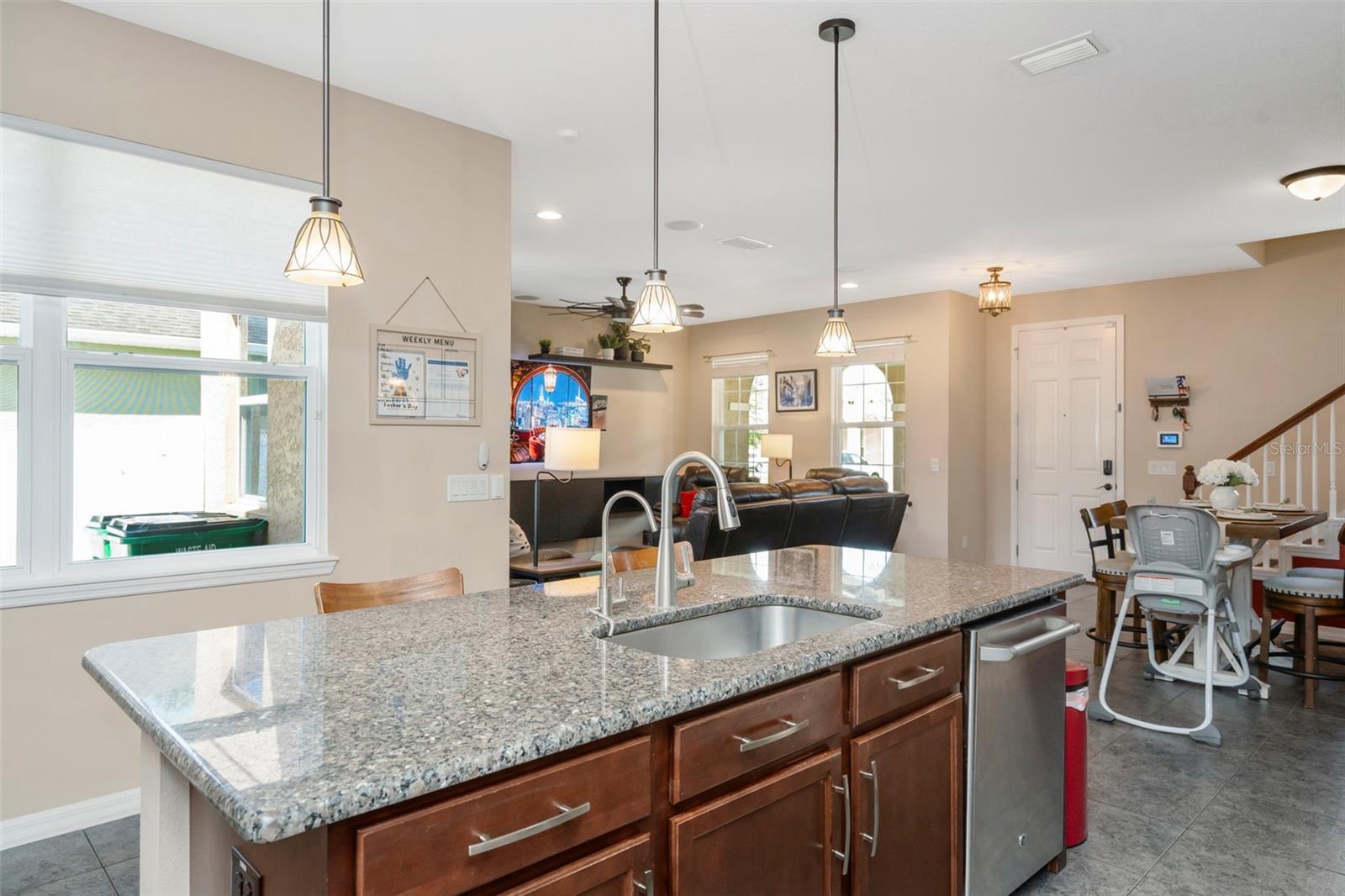 Kitchen Island/Family Room