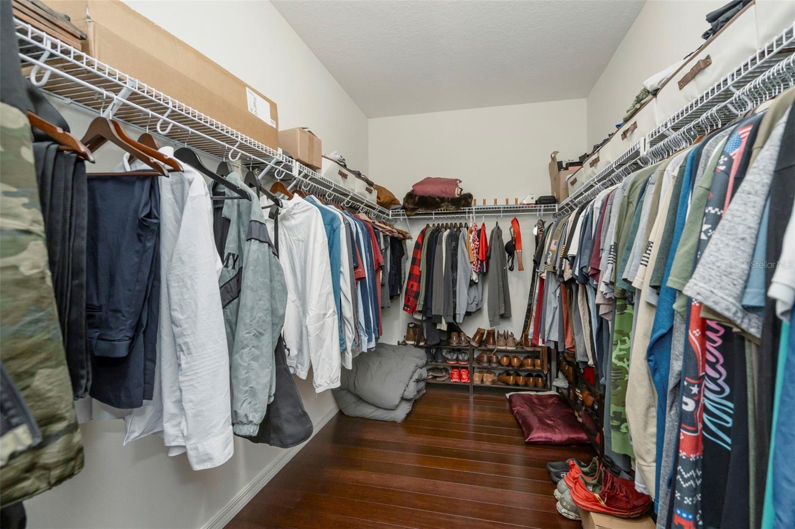 Primary Walk-in Closet