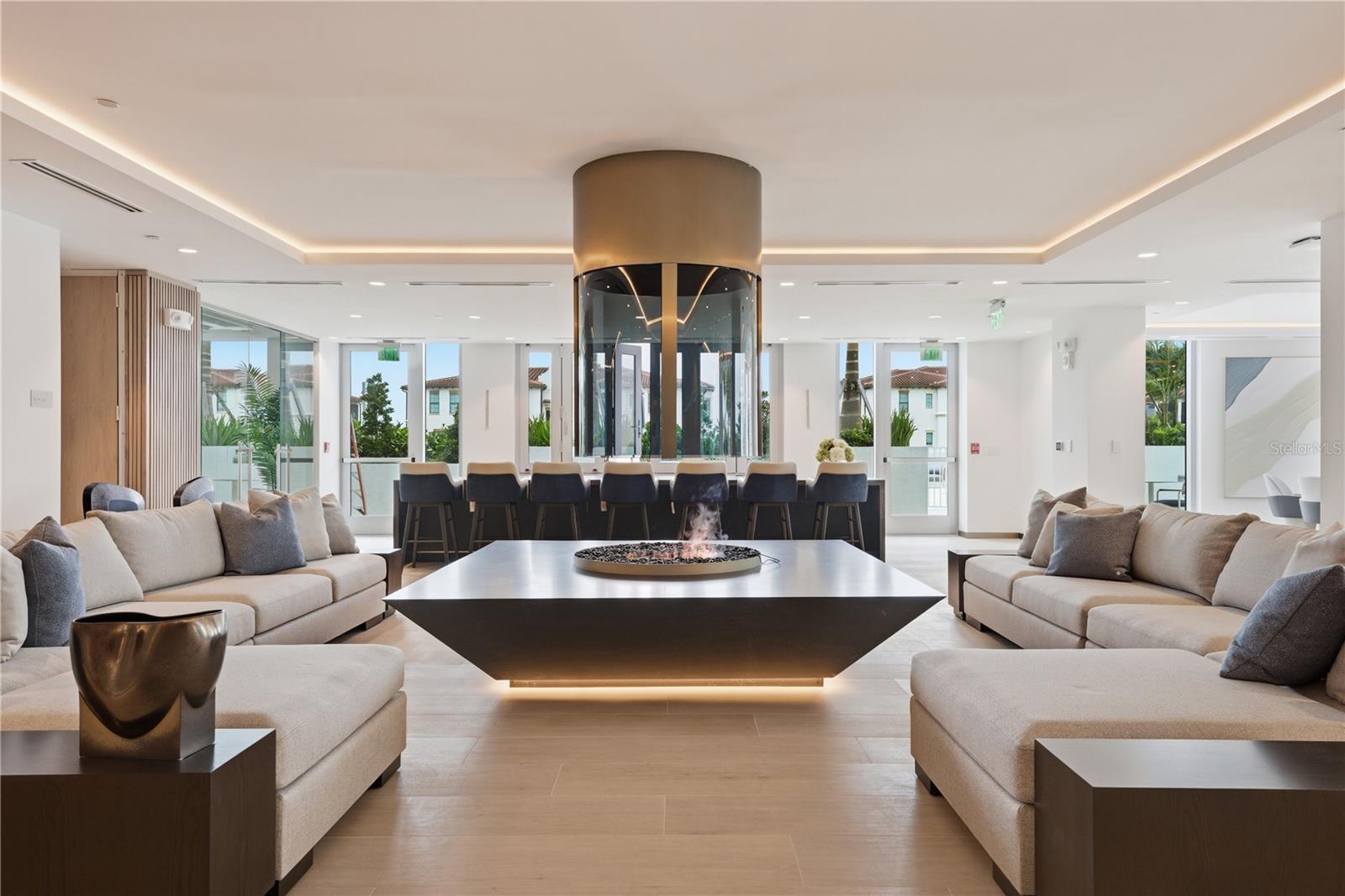 Lounge Fireplace