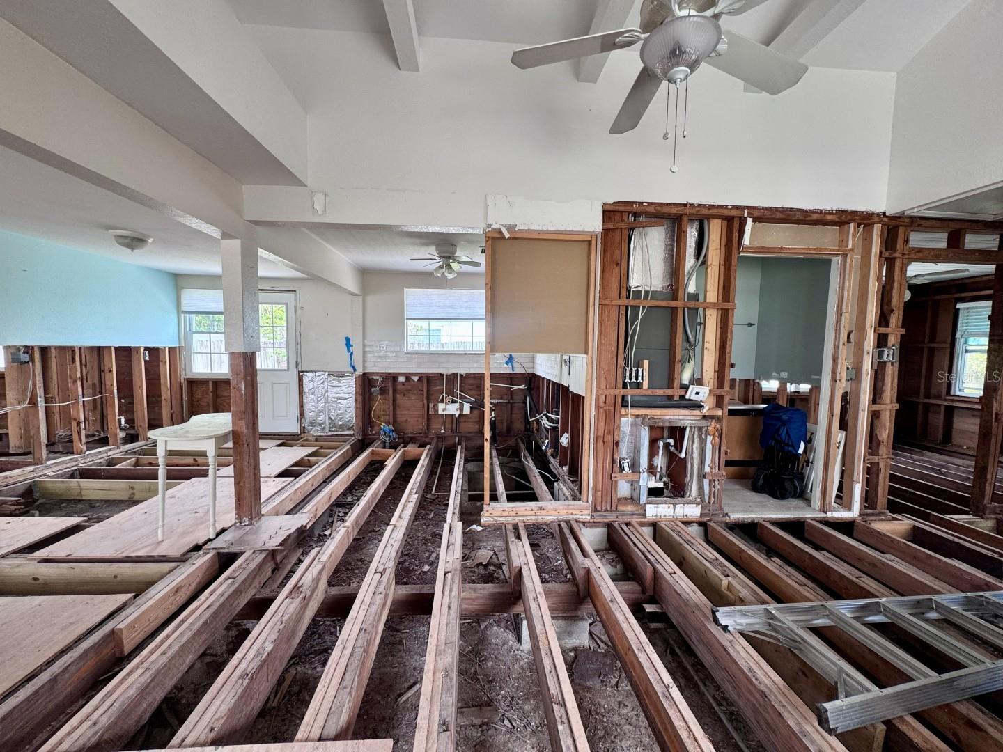 Looking Toward Kitchen from Front Door
