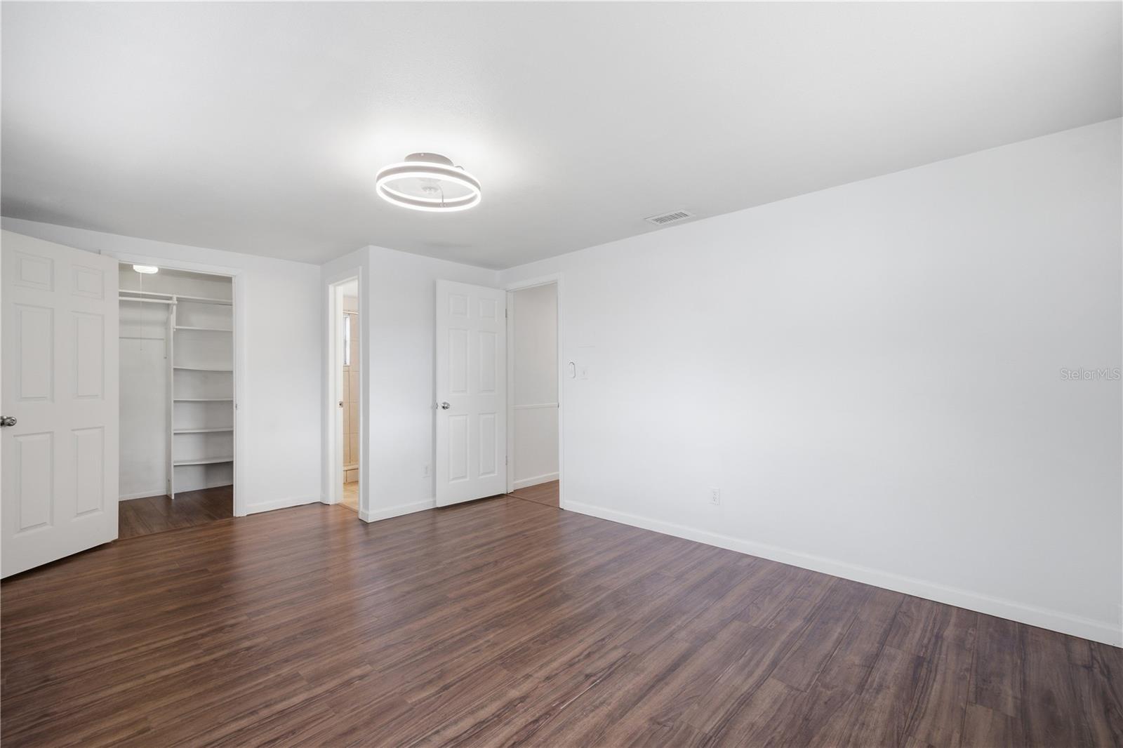 Master Bedroom with Walk in closet