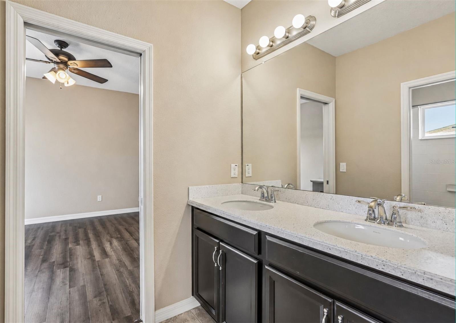 Jack and Jill bathroom