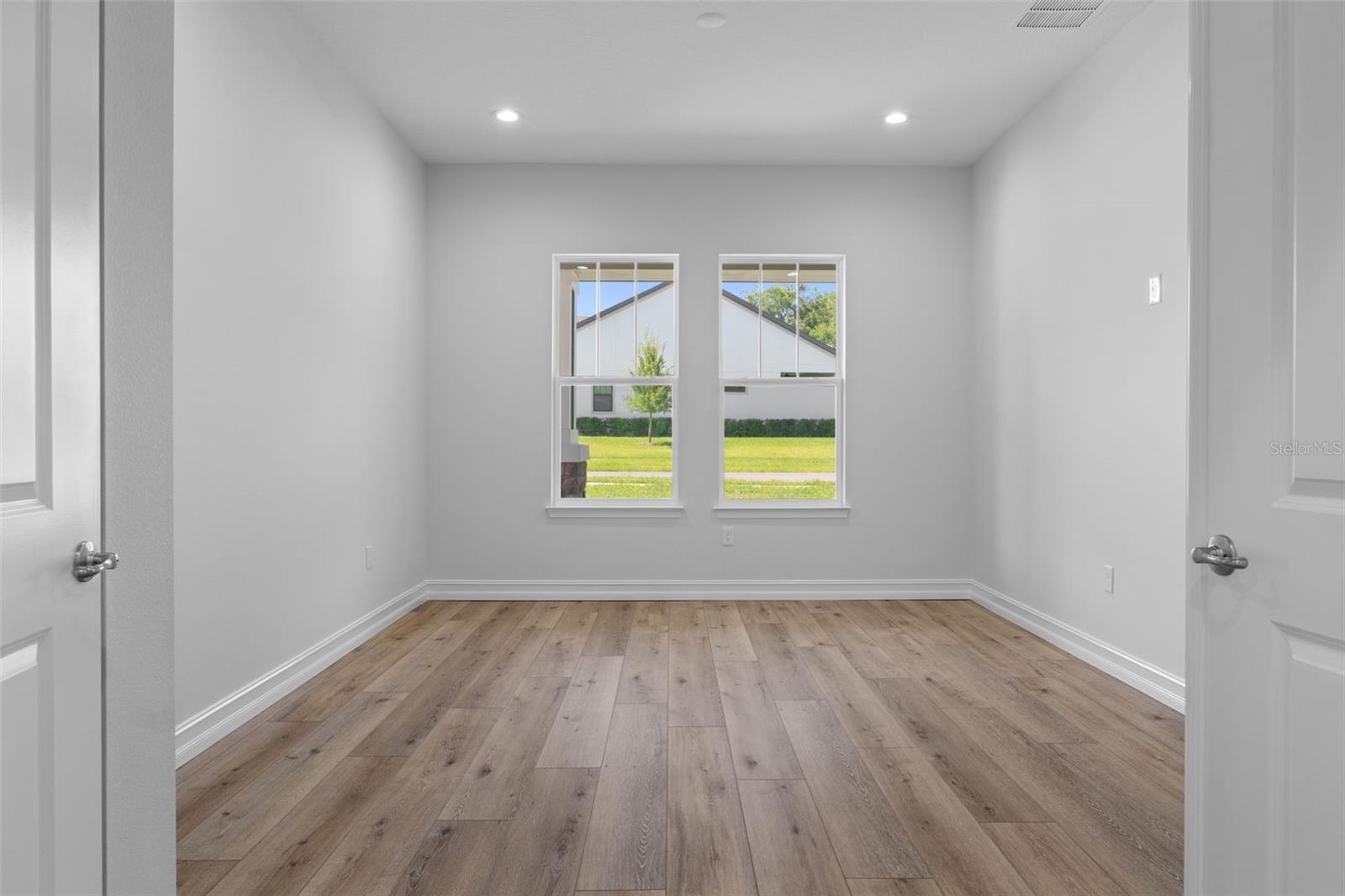 Double Door Entry into the Flex Room