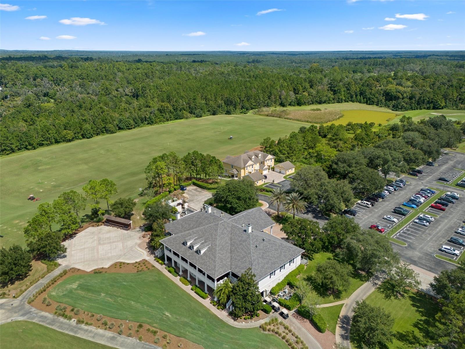 Club House and Golf Course