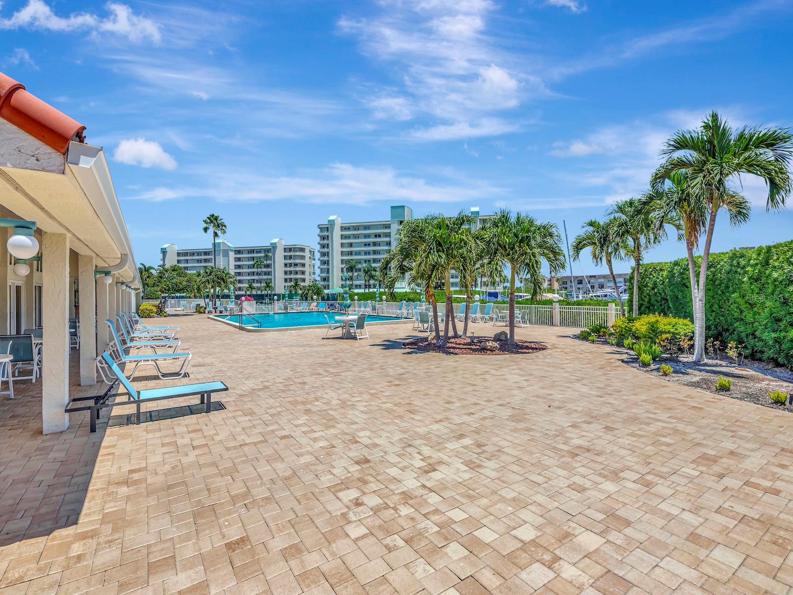 Clubhouse pool