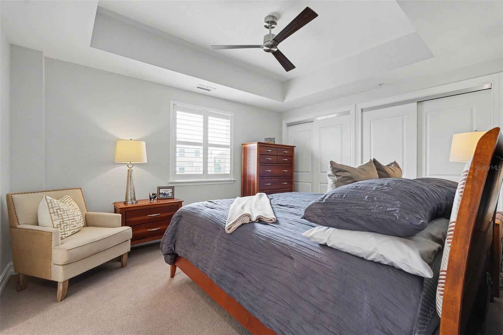 Bedroom 2, bright and cheerful.