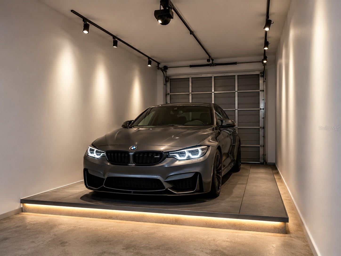garage staged