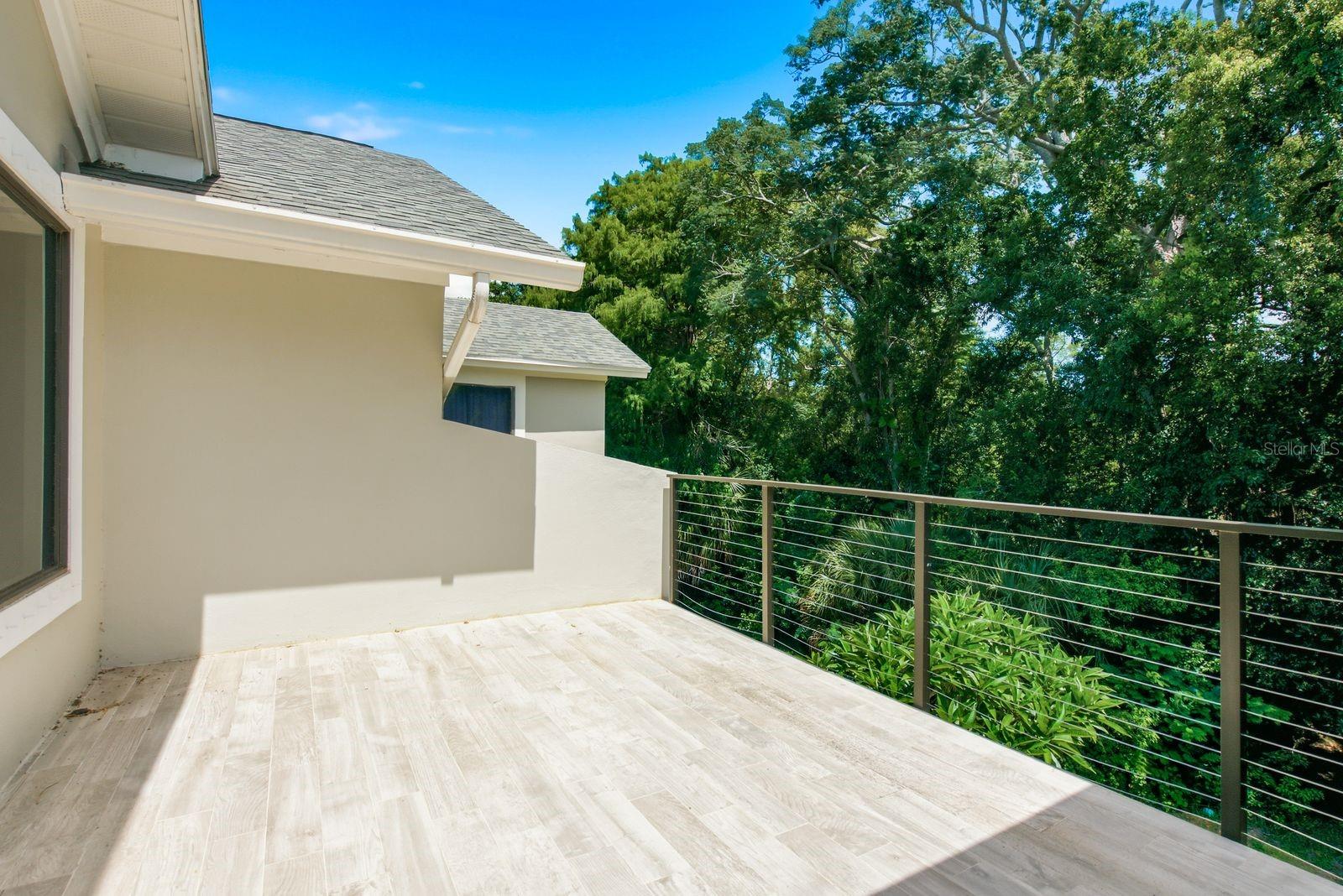 2nd floor Balcony off Primary Bedroom