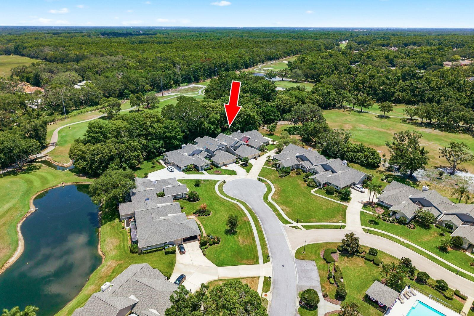 Located on Cypress Run golf course