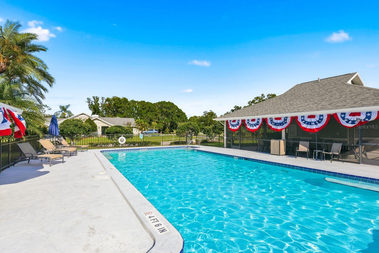 Community Pool 1 block away