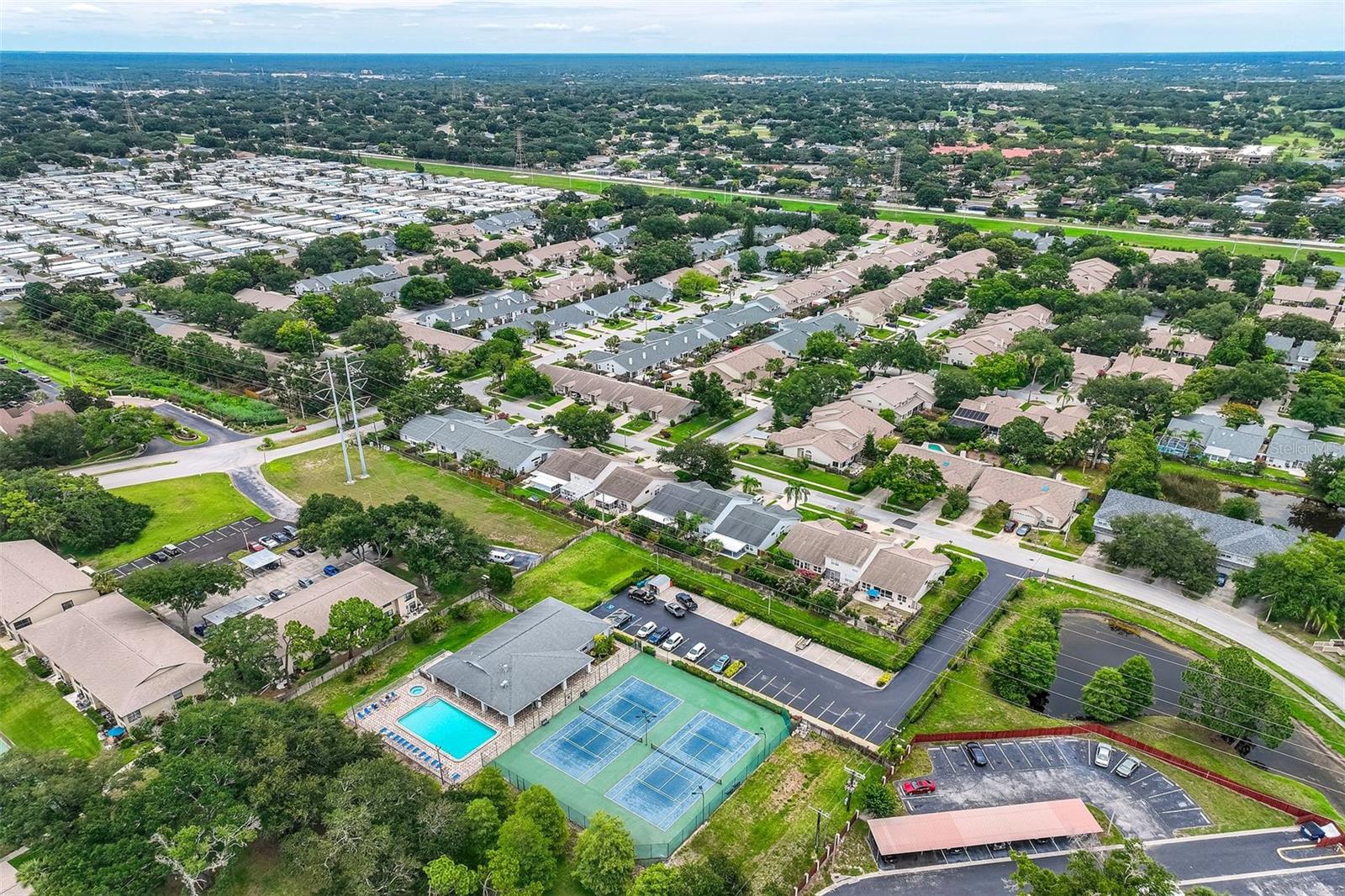 Community Pool #2 With Clubhouse and  Tennis/Pickleball Courts