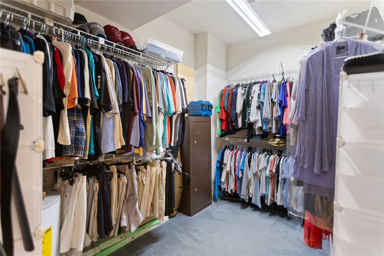 primary bedroom walk in closet