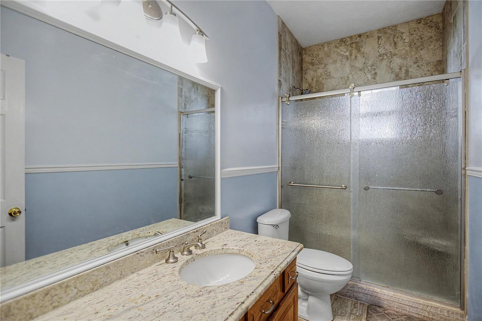 Secondary bathroom