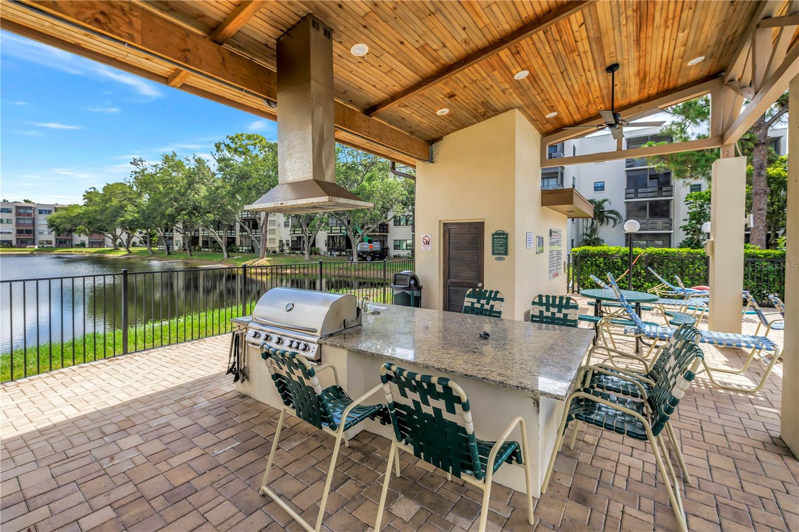 Grill by the lake!