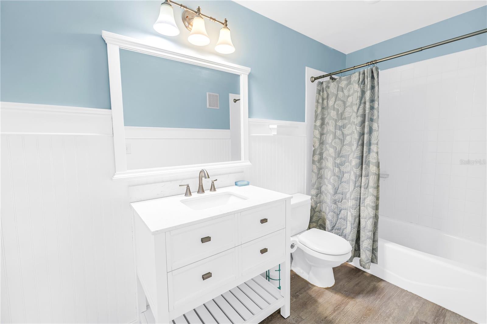 updated bathroom