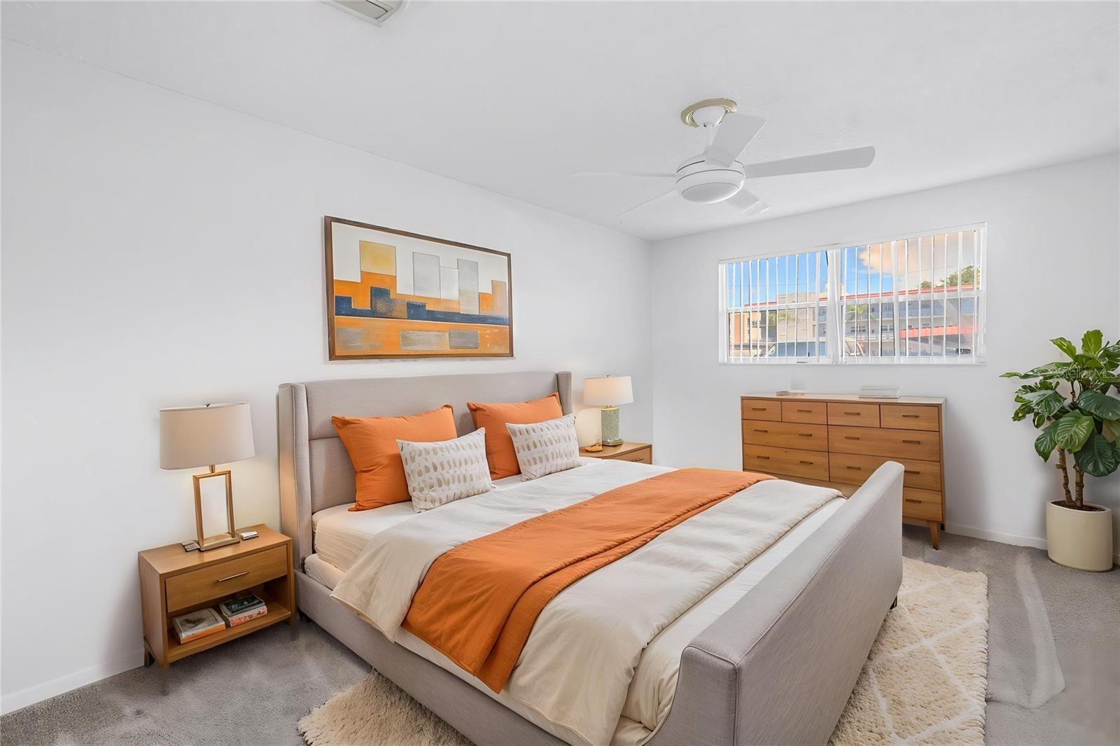large primary suite