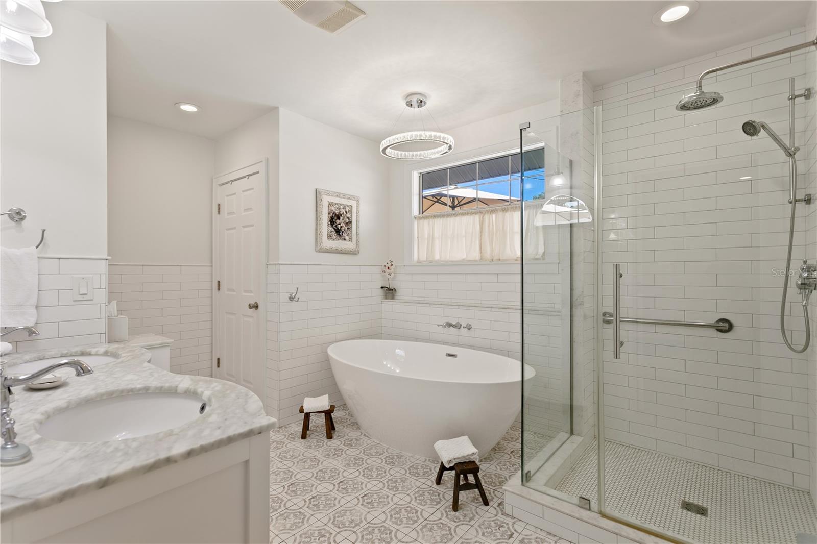 Unwind in a soaking tub