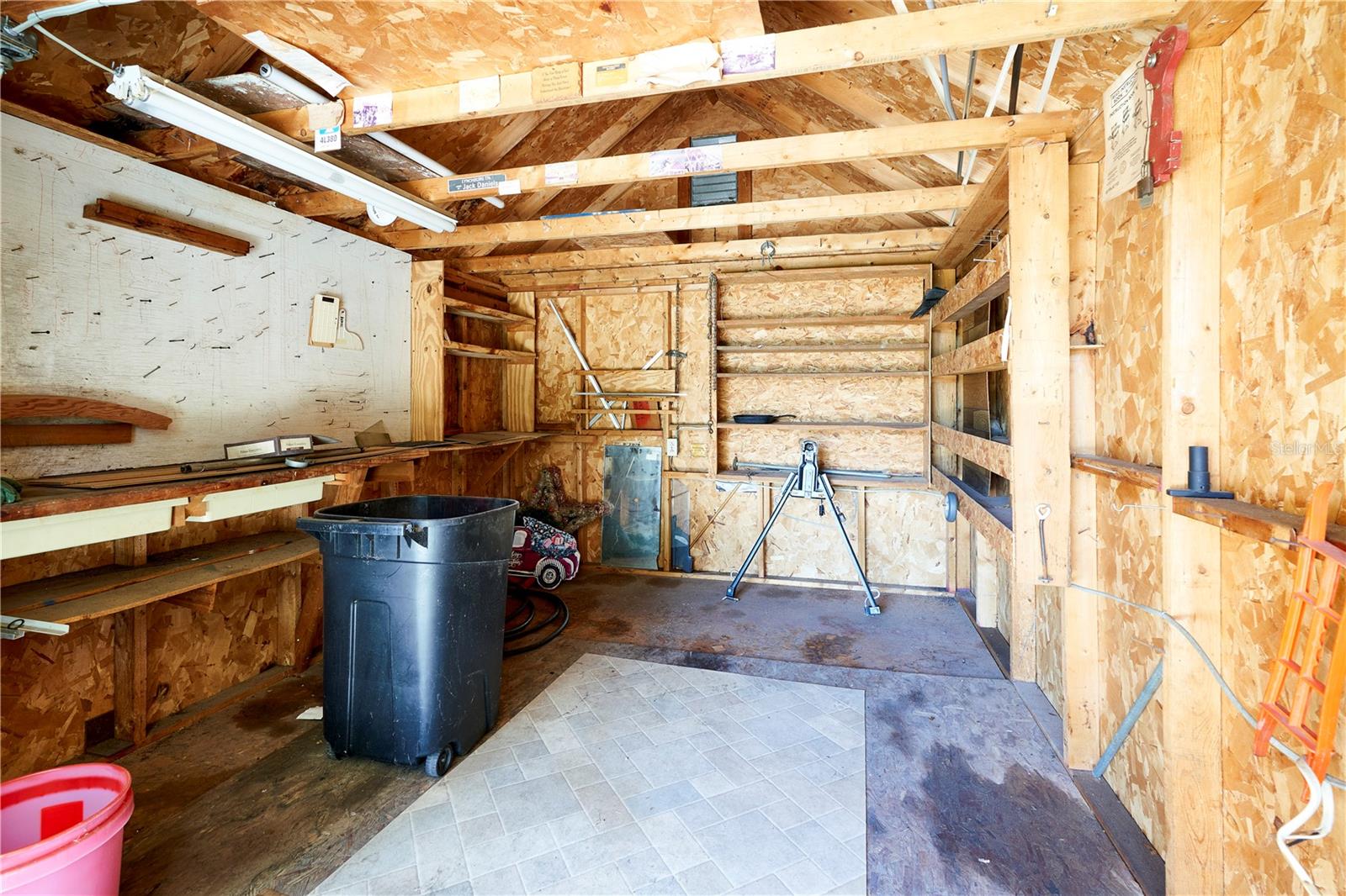 Additional workshop Storage