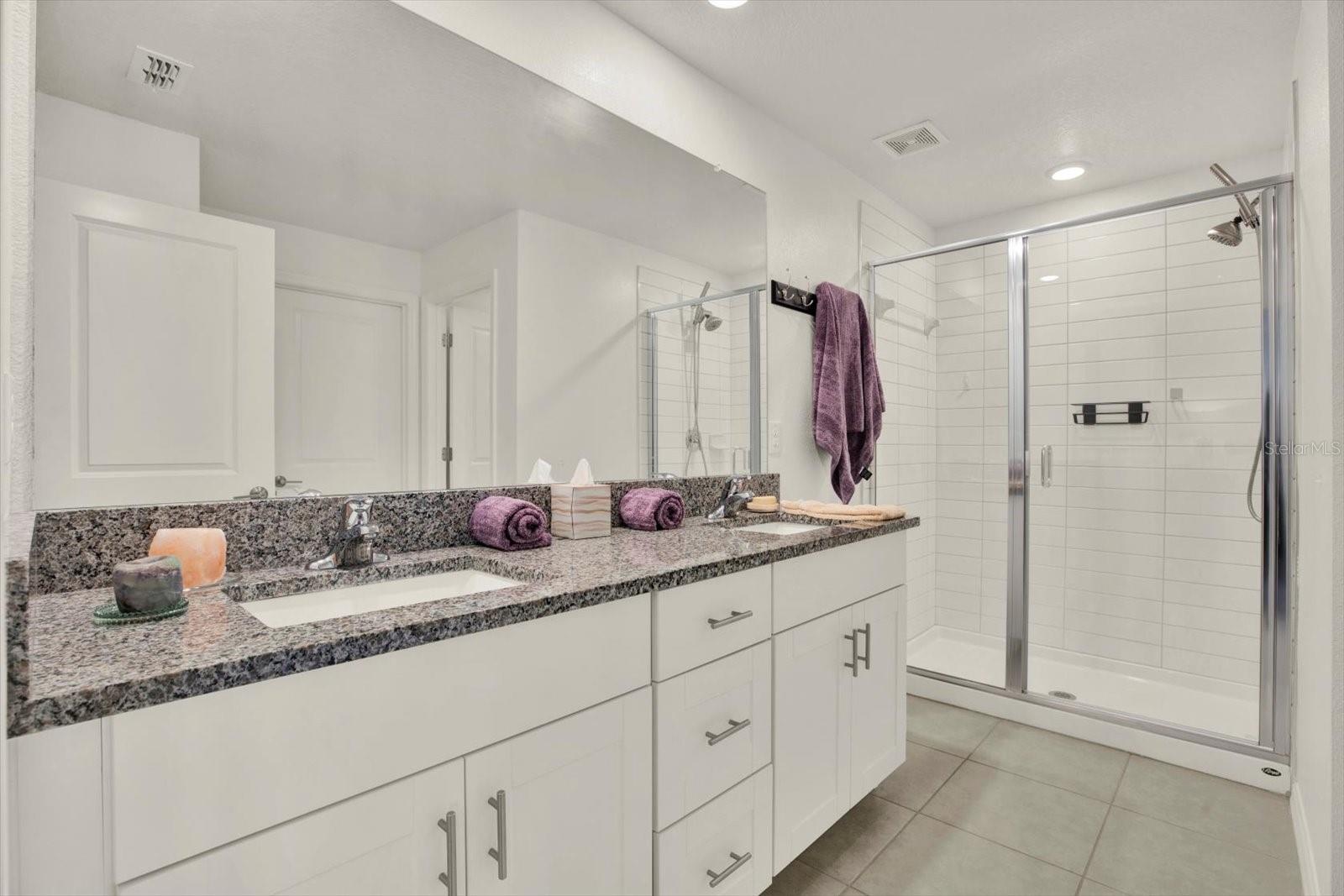 master ensuite walk in shower