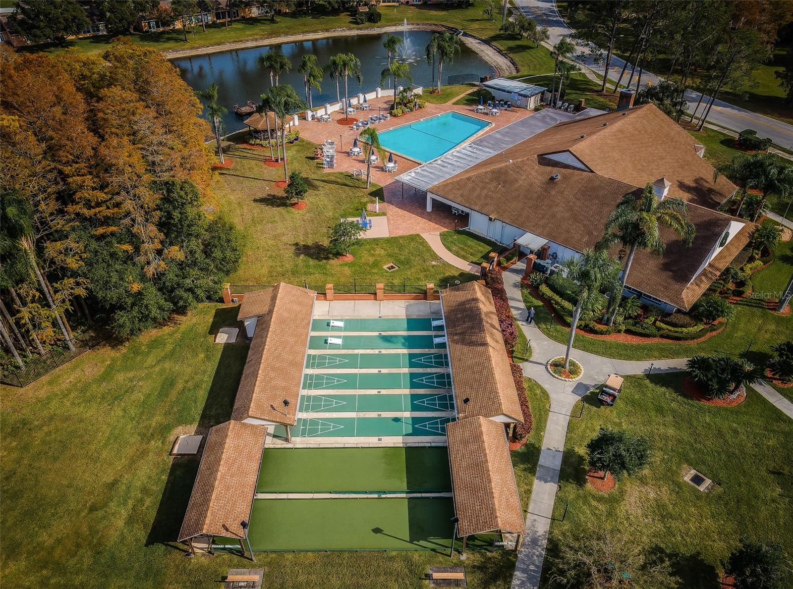 Heritage Lake 55+ Community Amenities Aerial