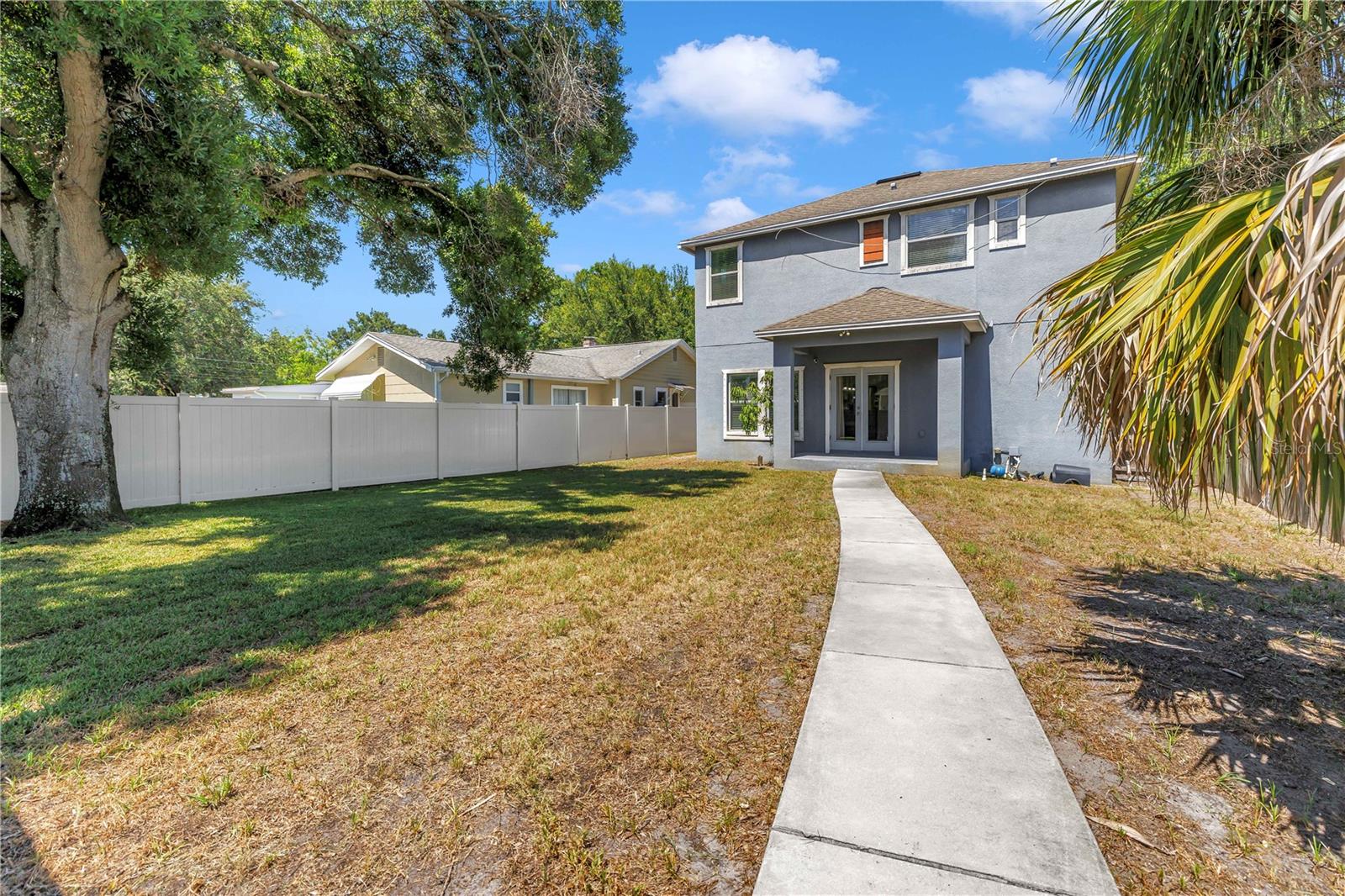 WALKWAY FROM 2 CAR DETACHED GARAGE