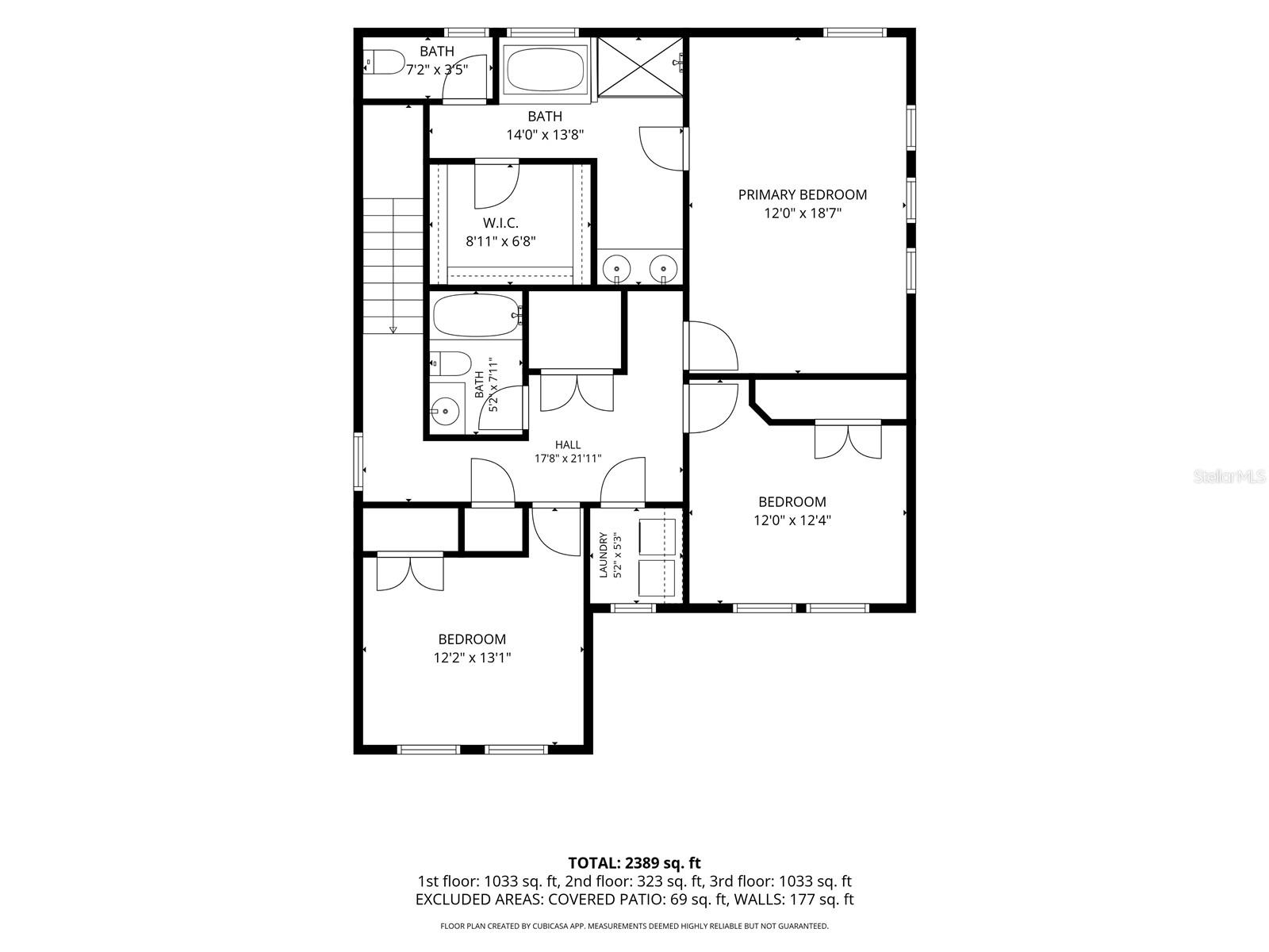 2ND LEVEL FLOOR PLAN